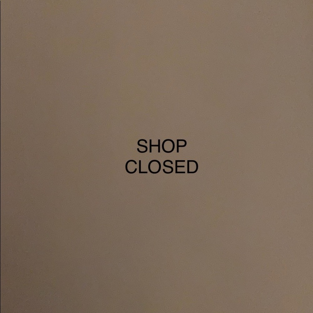 Shop Closed